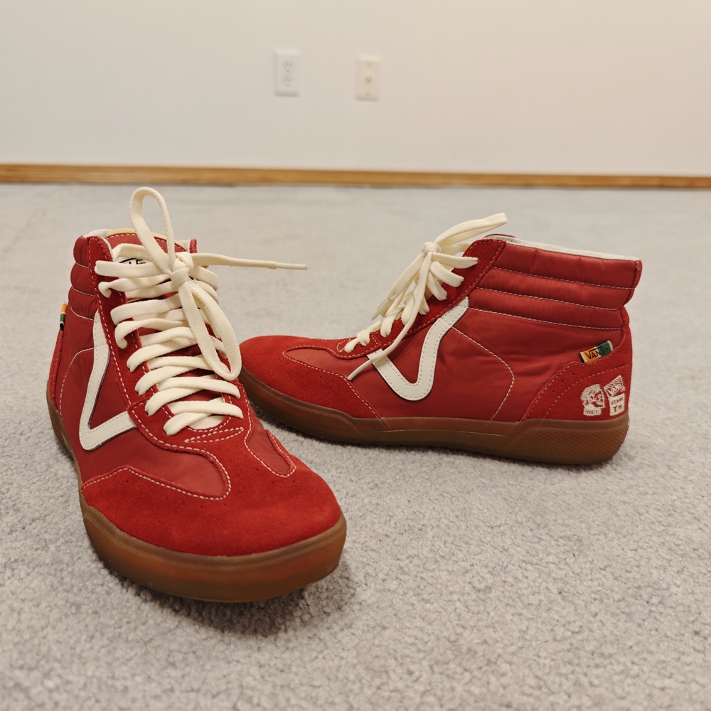 Vans Taka Hayashi x Epoch Racer LX'Chili Pepper Gum'| Red sample unisex